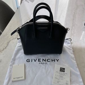 Givenchy Antigona Mini Black Leather